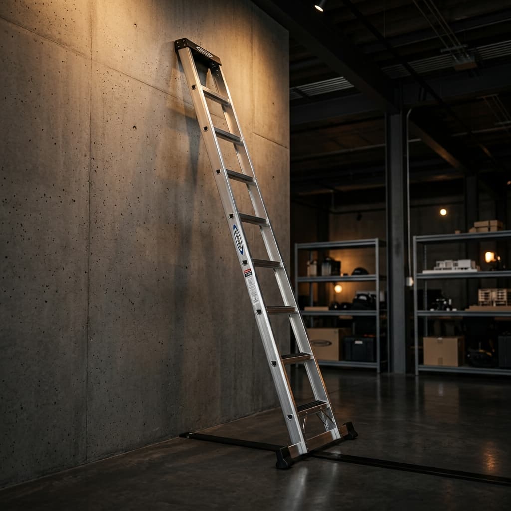 Pro-Grade Fibreglass Stepladder