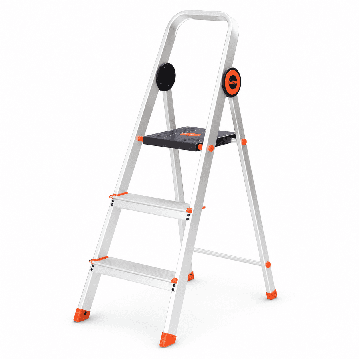 Bathla Advance Pro 3-Step Foldable Aluminium Ladder