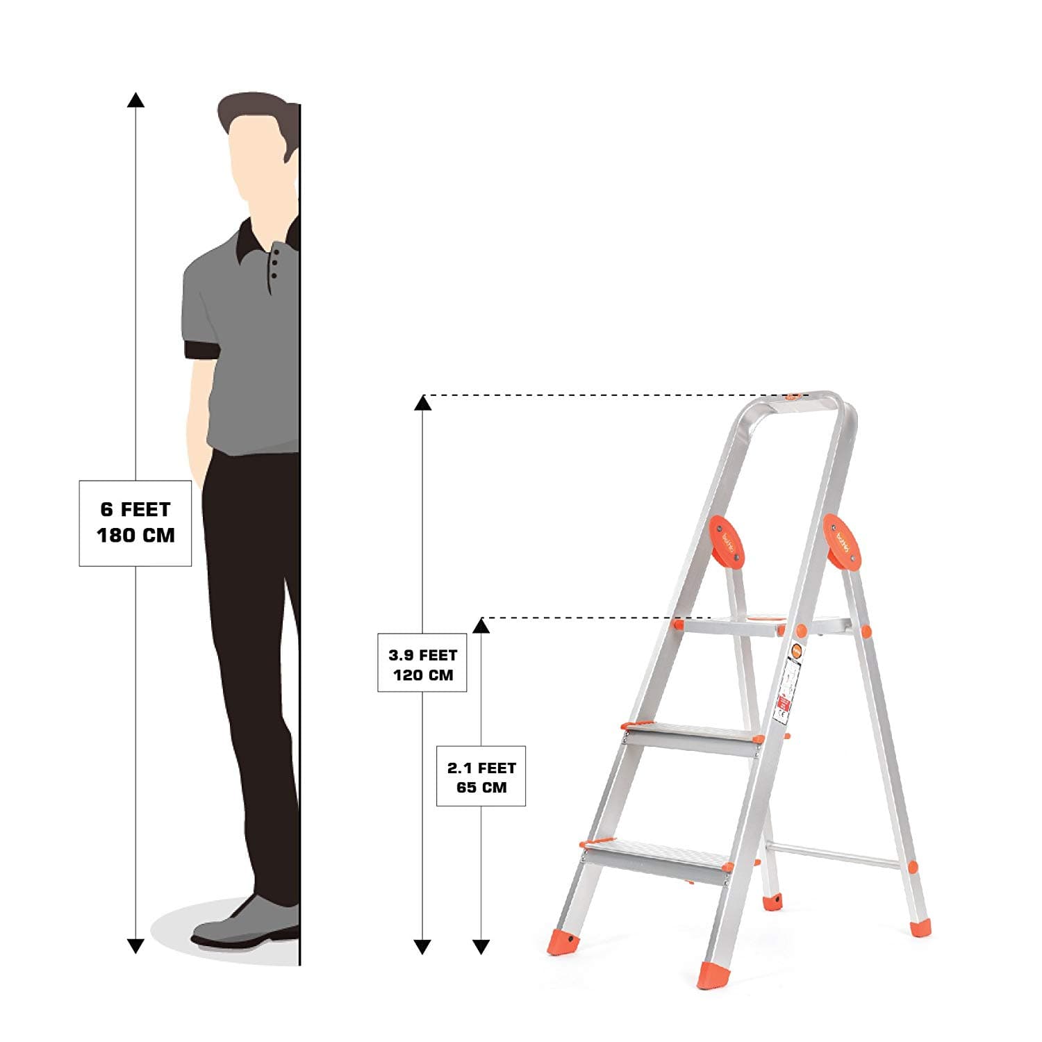 Advance 3 Step Ladder thumbnail 2